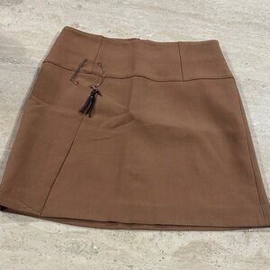 CLOVIS Skirt Women Summer Short Skirts Mini High Waist Girl Solid Vintage Size S